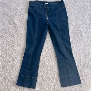 Cinq A Sept kick-crop jeans